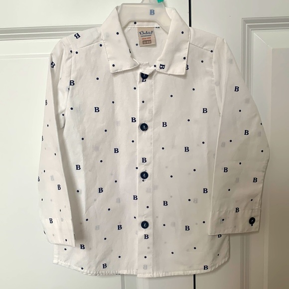 Baby button down cotton shirt 18M - Picture 1 of 6